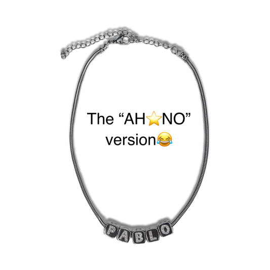 “AH⭐️NO” NECKLACE