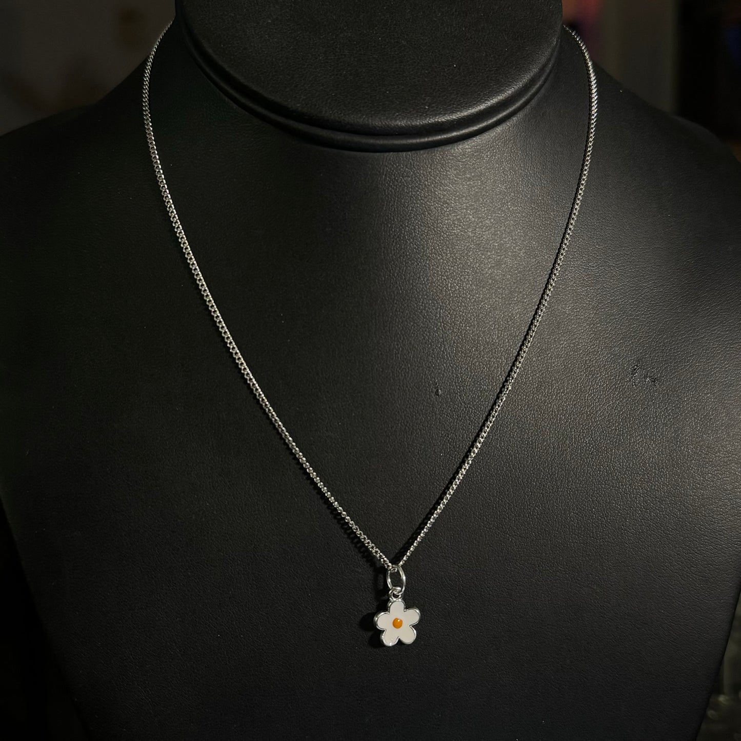 Flower Necklace🌸 (Sterling Silver)